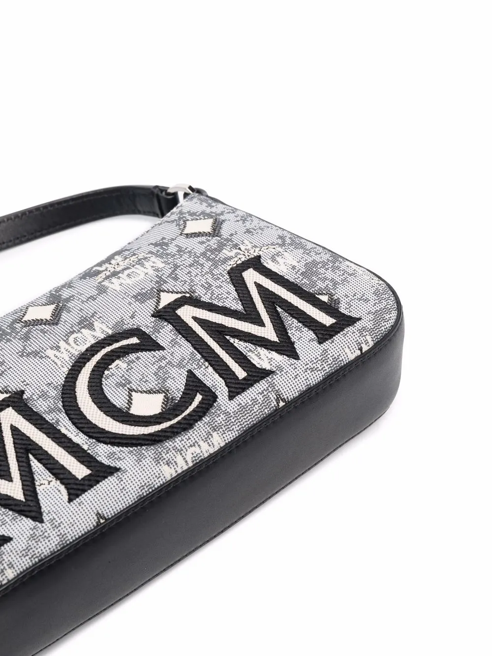 Mcm Mini Monogramprint Crossbody Bag In Black ModeSens