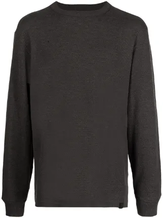 filson waffle knit thermal crew