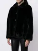 Fendi Pre-Owned 1990s single-breasted faux-fur coat