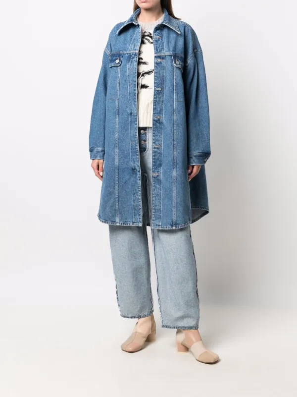 MM6 Maison Margiela デニム セーラーカラーコート - www.top4all.pl