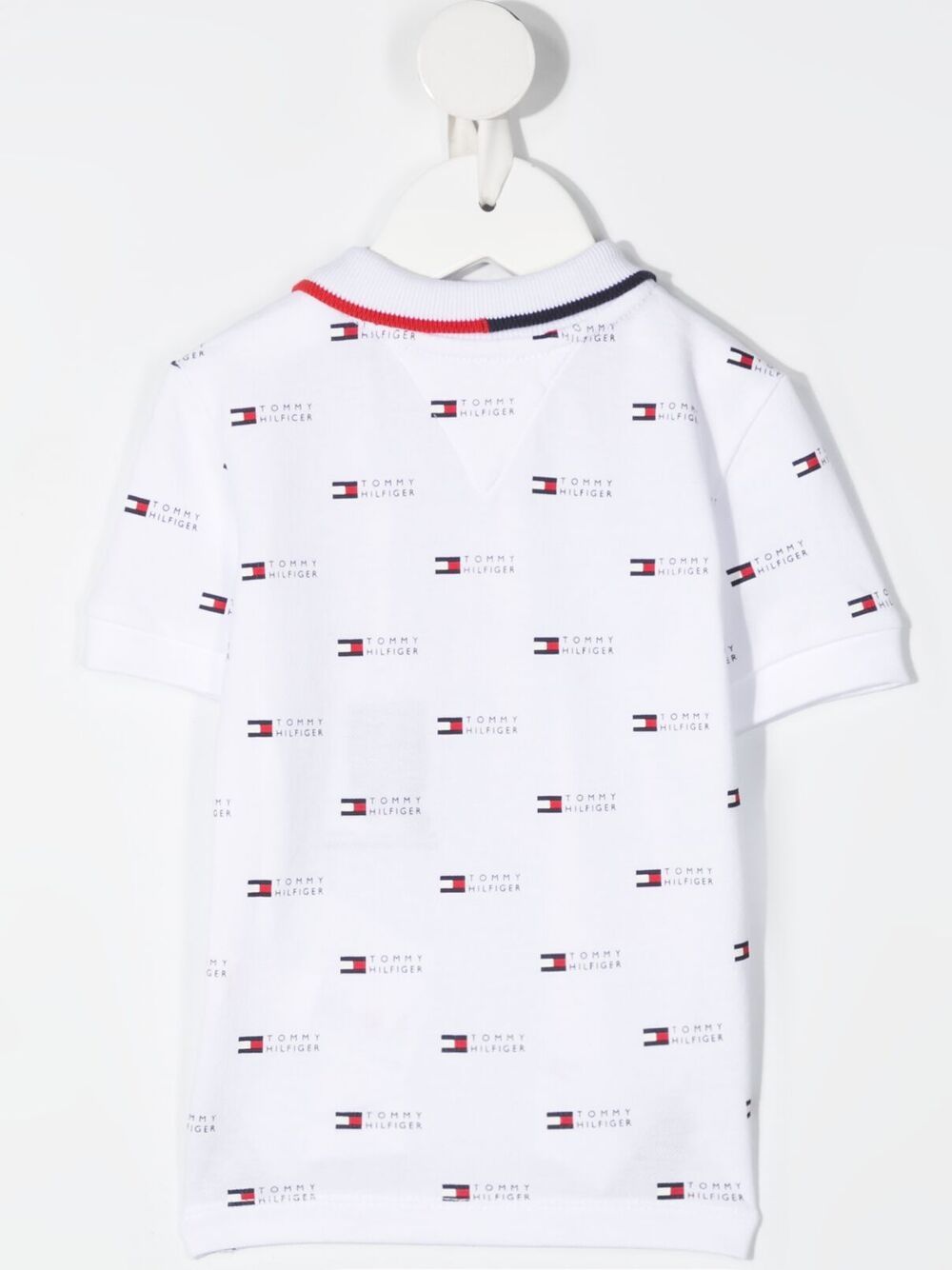 фото Tommy hilfiger junior рубашка поло с монограммой