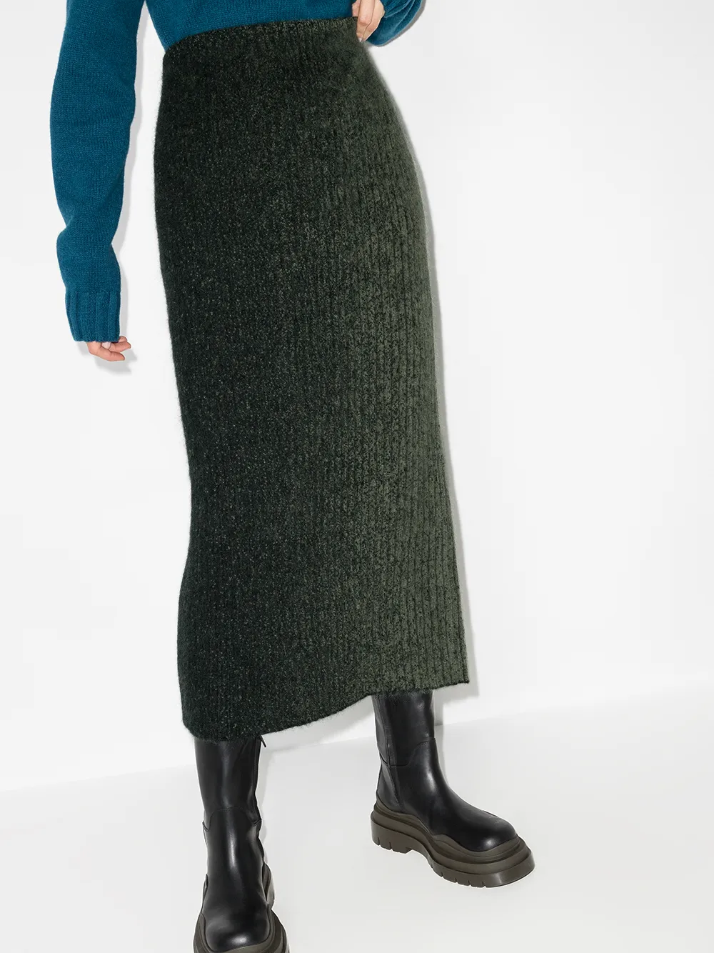 фото Markoo the knit midi skirt