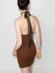 Rielli Antibes knitted mini dress