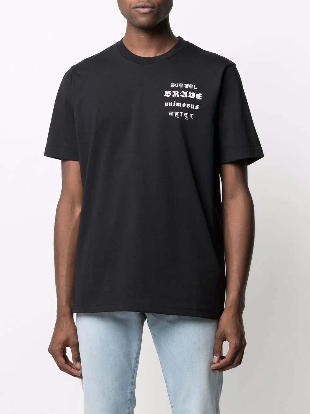 фото Diesel футболка с принтом brave