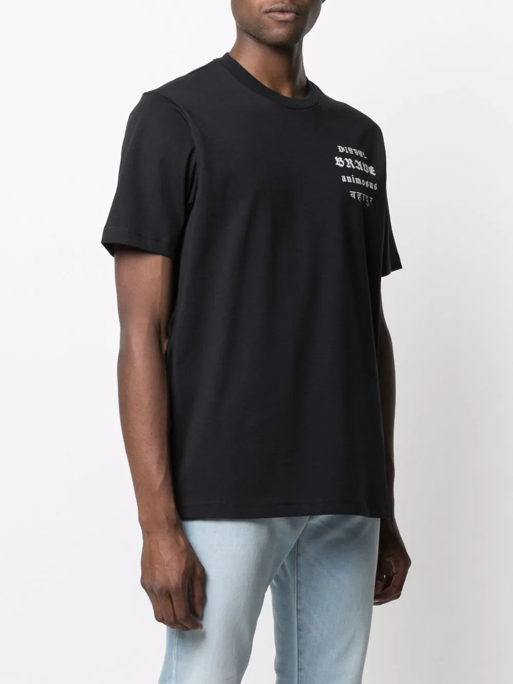 фото Diesel футболка с принтом brave