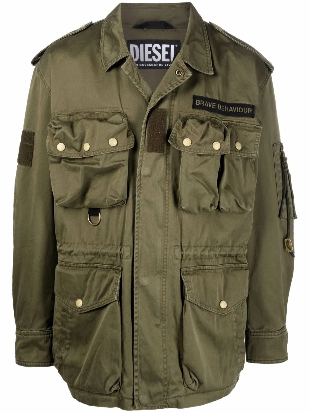 Jacket Diesel Green size M International in Synthetic - 26531606