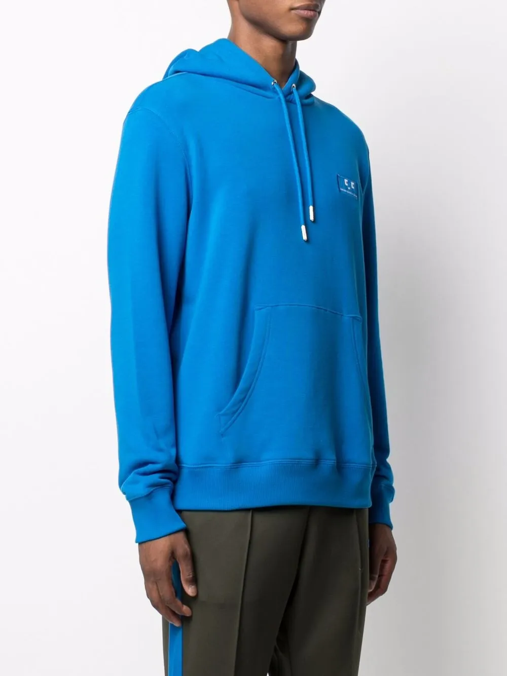 Diesel Hoodie met logo Blauw