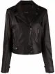 Imagen 1 de Pinko chamarra biker con solapas de muesca