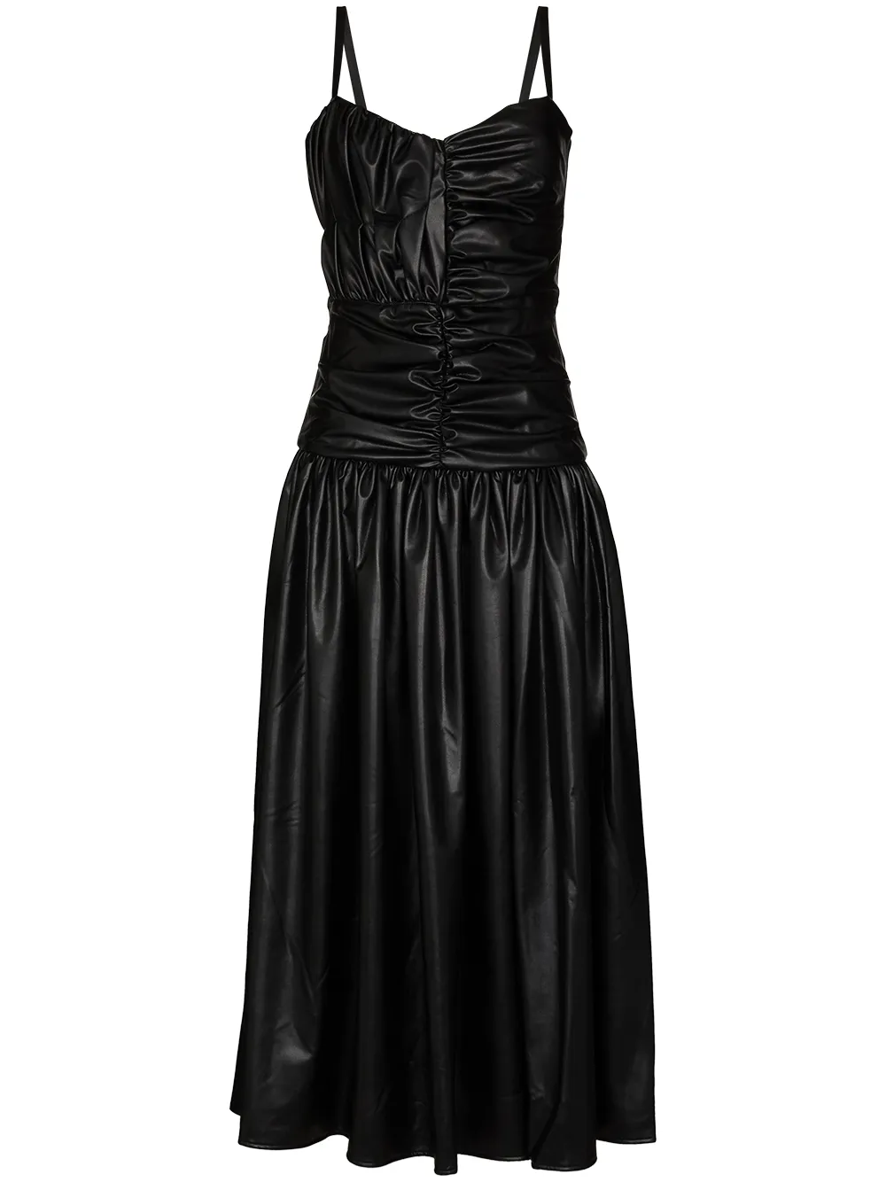 MARKOO платье миди Sweetheart со сборками