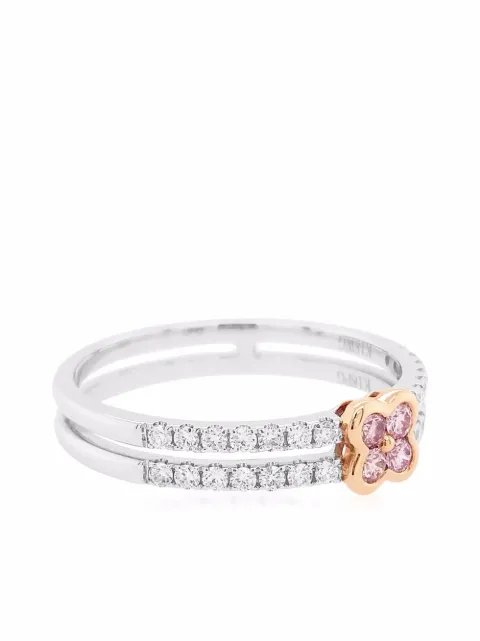 HYT Jewelry 18kt gold Argyle Pink diamond engagement ring