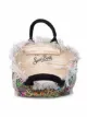 Mc2 Saint Barth Kids leopard print beach bag