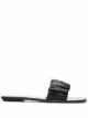 Image 1 of STAUD Nina ruched leather slides