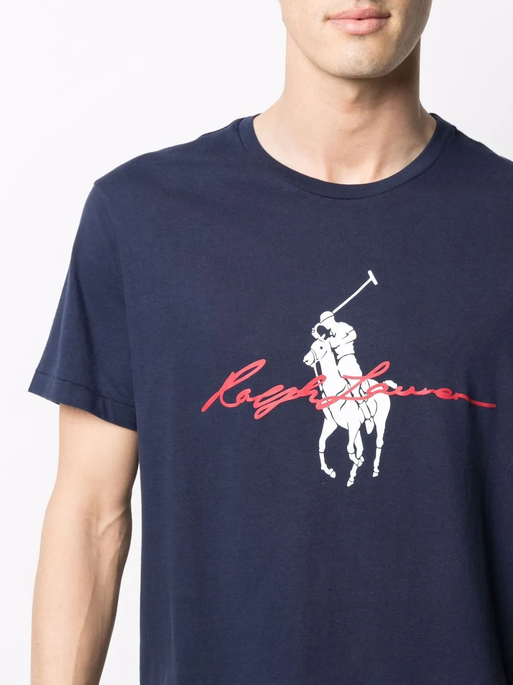 фото Polo ralph lauren футболка с принтом