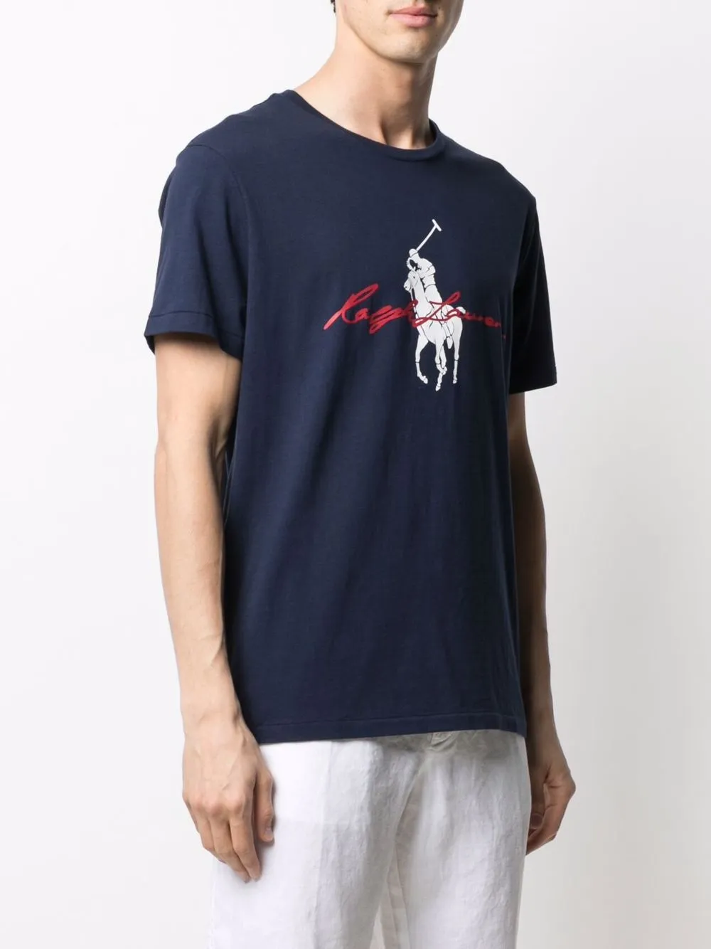 фото Polo ralph lauren футболка с принтом