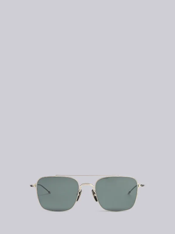 black frame aviator glasses