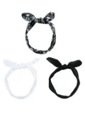 Amir Slama pack of 3 headbands - Black