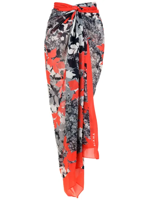 Amir Slama printed beach skirt