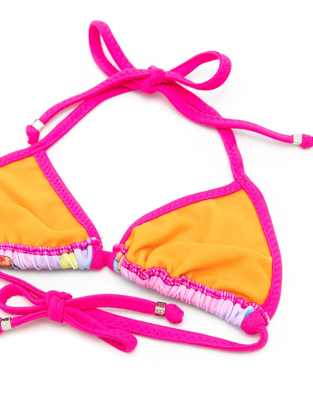  Amir Slama Printed Amir Slama + Chocolix Bikini Set - Pink 