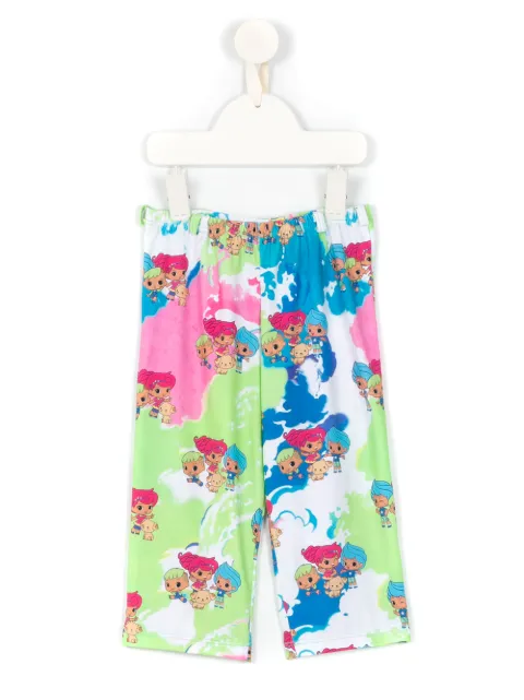 Amir Slama printed AMIR SLAMA + CHOCOLIX wide-leg trousers