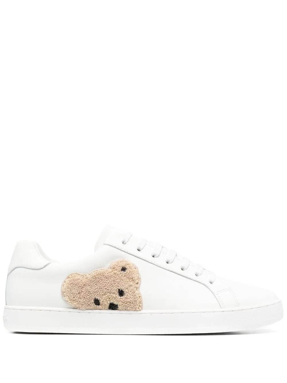 Palm Angels Teddy Bear Low-top Sneakers In White