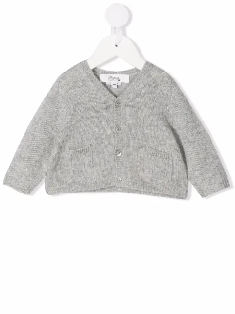 Bonpoint purl-knit cashmere cardigan 