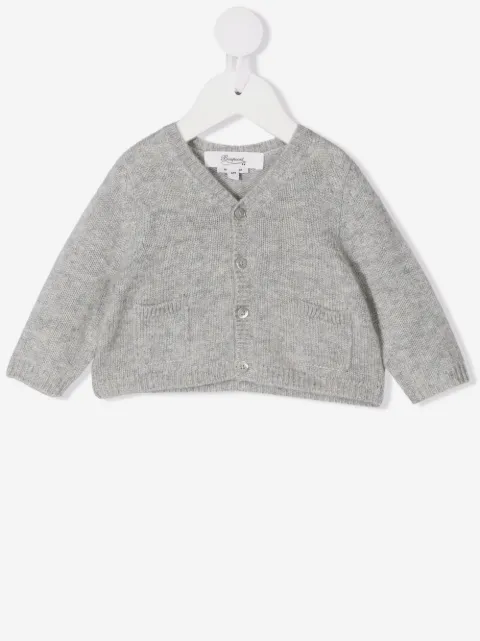 Bonpoint purl-knit cashmere cardigan