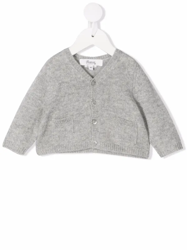 Bonpoint Grey selling Cashmere Cardigan