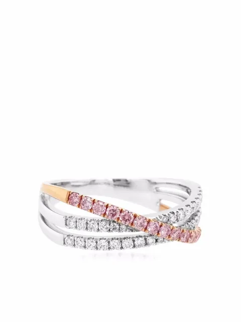 HYT Jewelry 18kt gold Argyle Pink diamond engagement ring