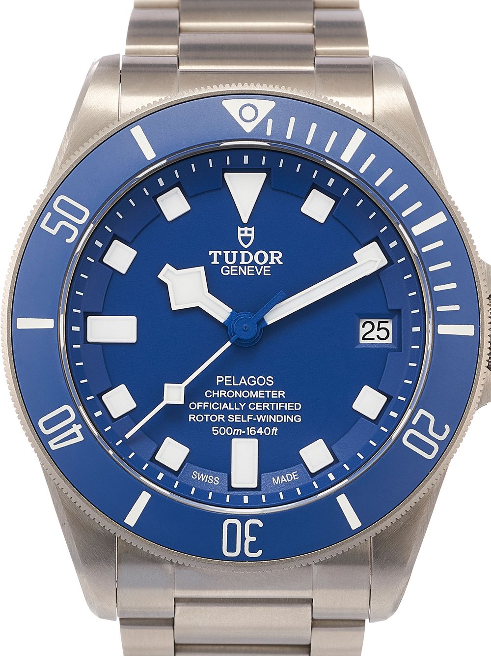 фото Tudor наручные часы pelagos pre-owned 42 мм 2021-го года