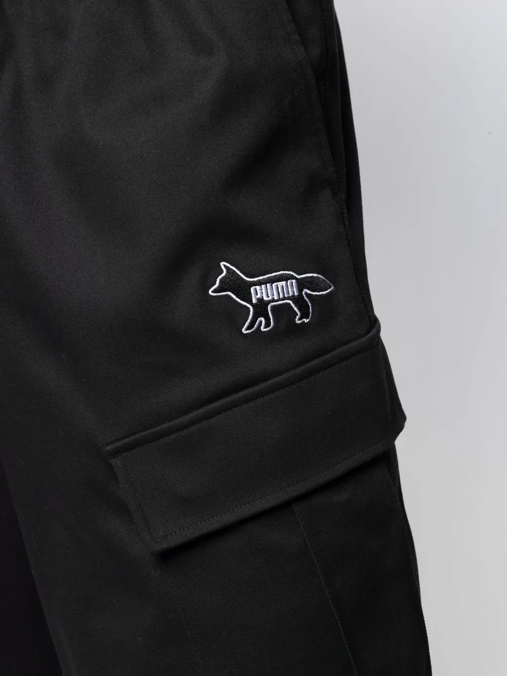 фото Puma шорты карго с вышитым логотипом