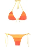 Amir Slama ombré bikini set - Orange