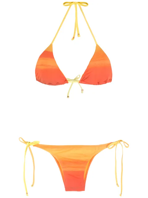 Amir Slama bikini à rayures