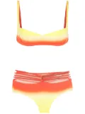 Amir Slama printed bikini set - Orange