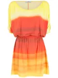 Amir Slama gradient dress - Orange