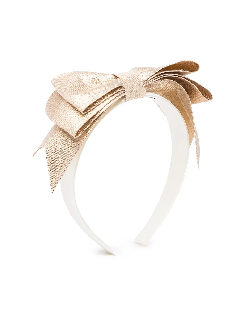 

Hucklebones London diadema Present Bow - Blanco