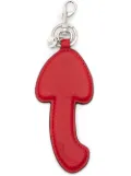 JW Anderson mushroom leather keyring - Red