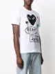 Comme Des Garçons Play heart logo-print T-shirt