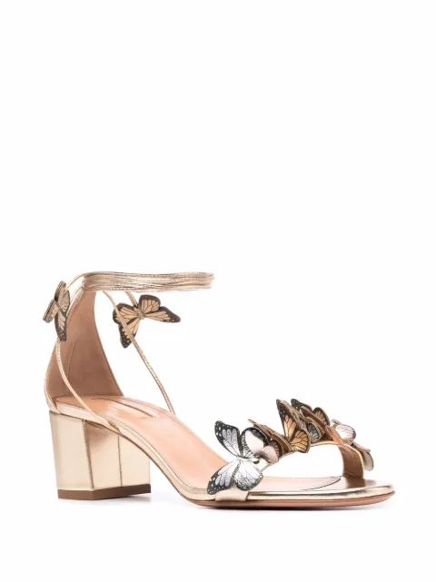 Aquazzura Papillon 50mm sandals PPLMIDS0NPLSOG - 1