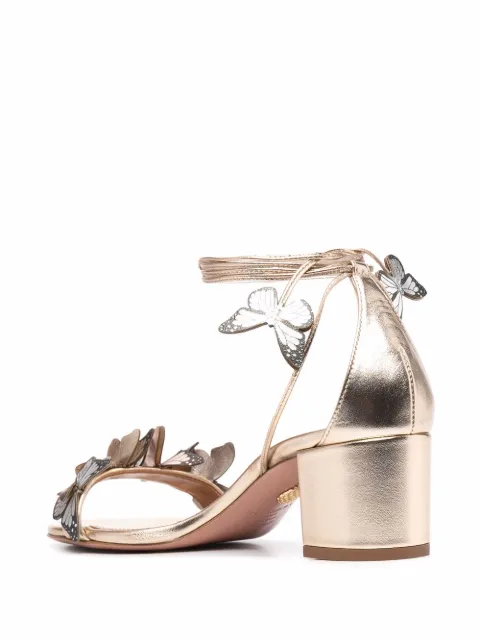 Aquazzura Papillon 50mm sandals PPLMIDS0NPLSOG - 2
