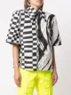 CHRISTOPHER JOHN ROGERS cotton shoulder-pad shirt