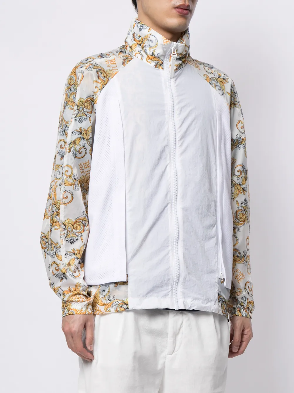 фото Versace jeans couture спортивная куртка с принтом baroque