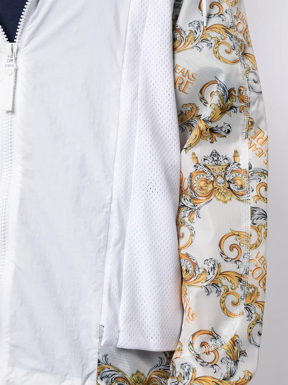 фото Versace jeans couture спортивная куртка с принтом baroque