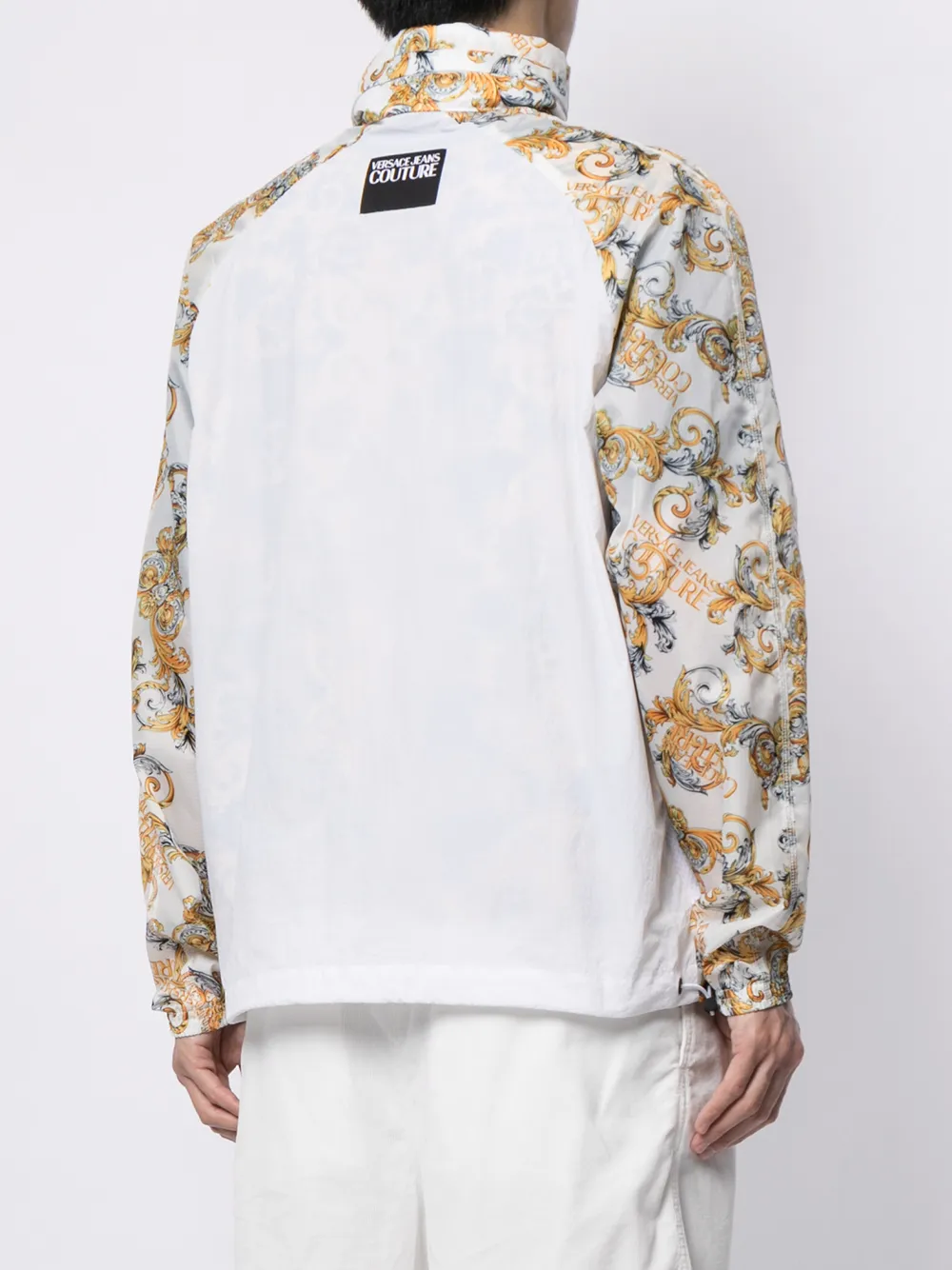 фото Versace jeans couture спортивная куртка с принтом baroque
