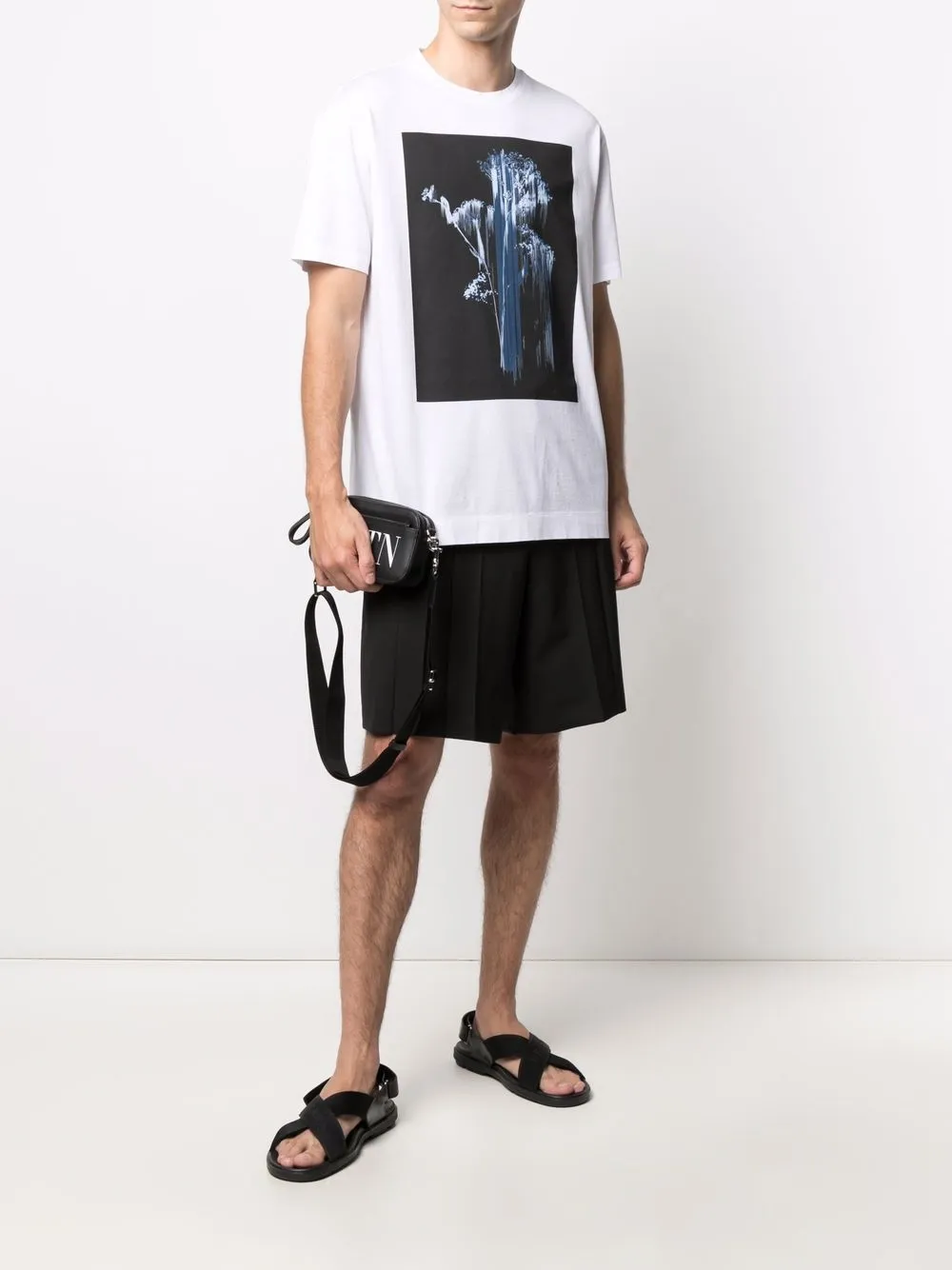 фото Z zegna футболка с графичным принтом