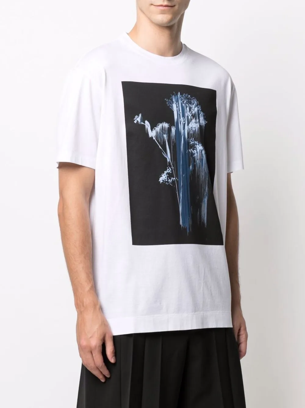 фото Z zegna футболка с графичным принтом