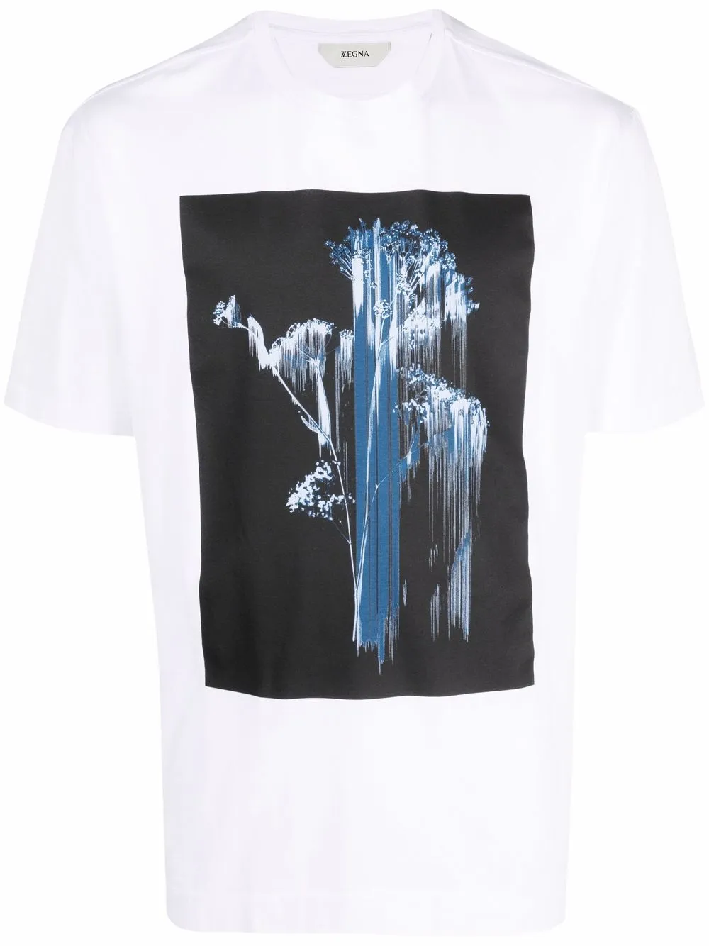 фото Z zegna футболка с графичным принтом