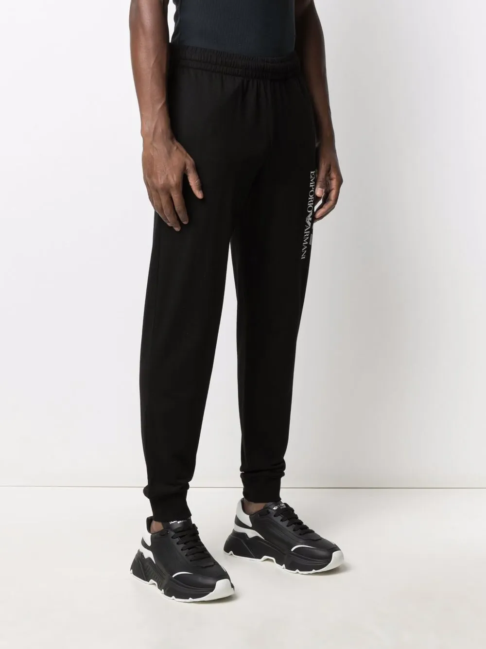 фото Ea7 emporio armani спортивные брюки прямого кроя с логотипом