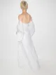 Rosie Assoulin floral-embroidered off-shoulder maxi dress