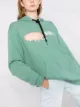 Palm Angels Miami sprayed logo hoodie