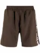 Image 1 of Boss Hugo Boss logo-print swim shorts